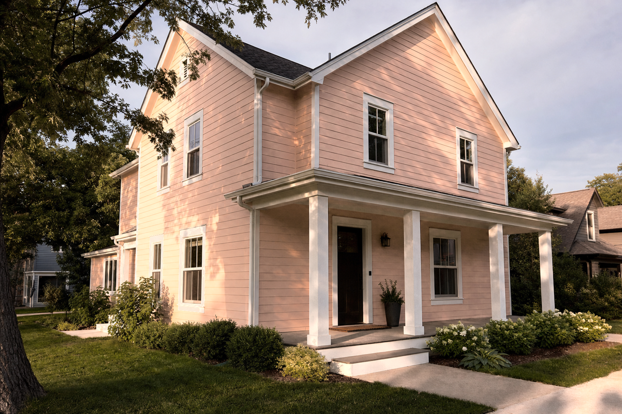 Mojave Sunset by Valspar on exterior