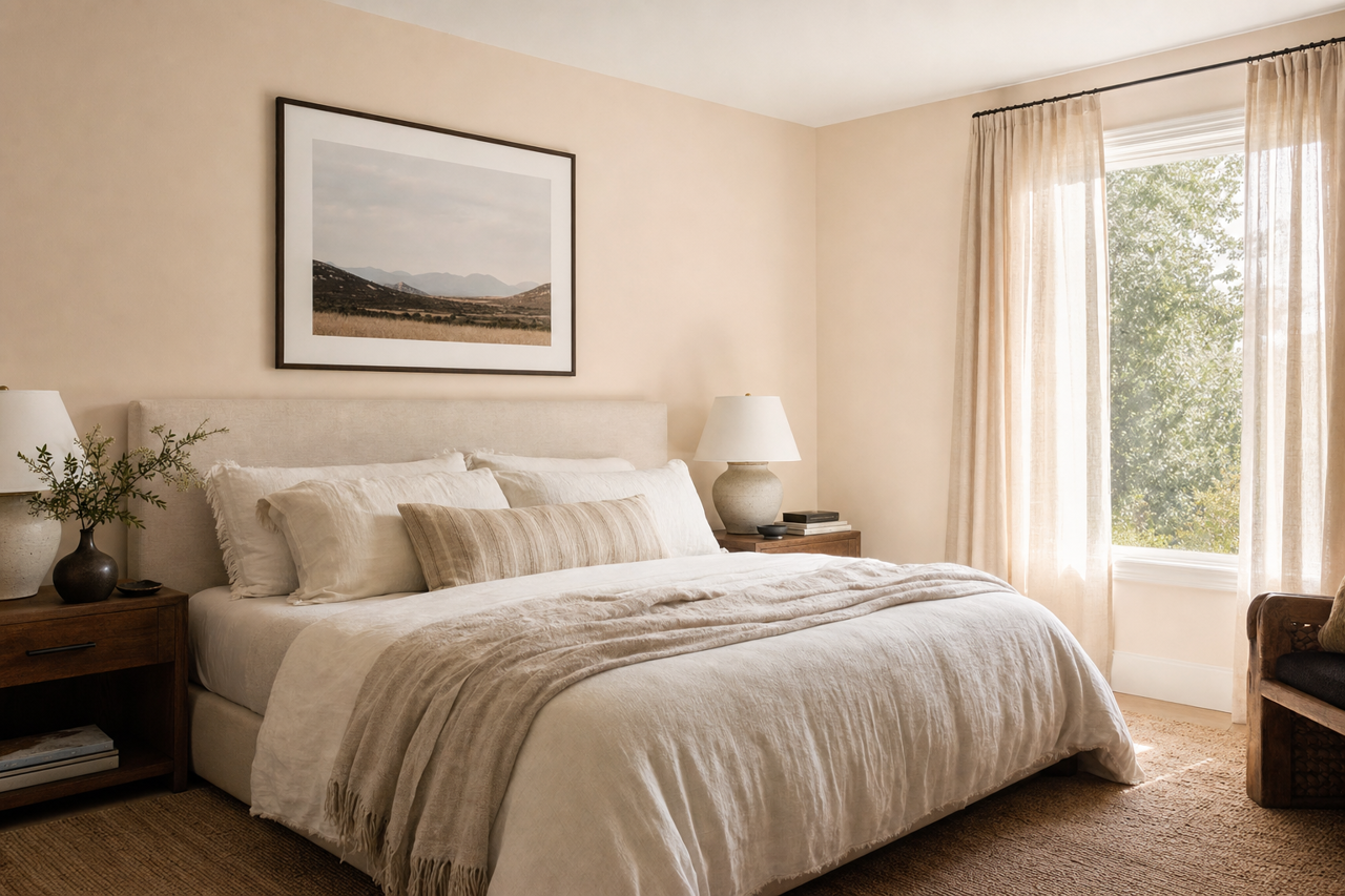 Vanilla Steam by Valspar on interiors