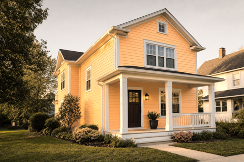 Orange Cream by Valspar