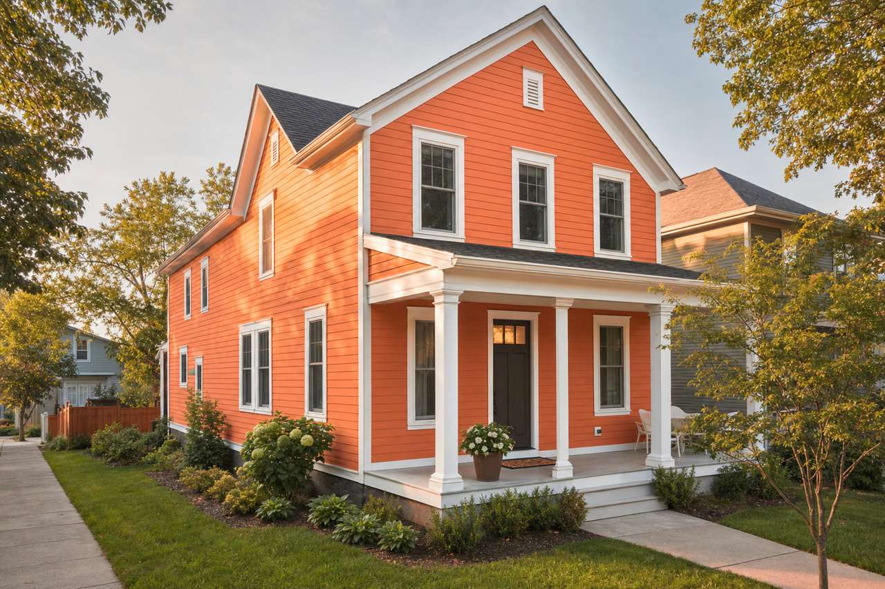 Roasted Squash by Valspar on exterior