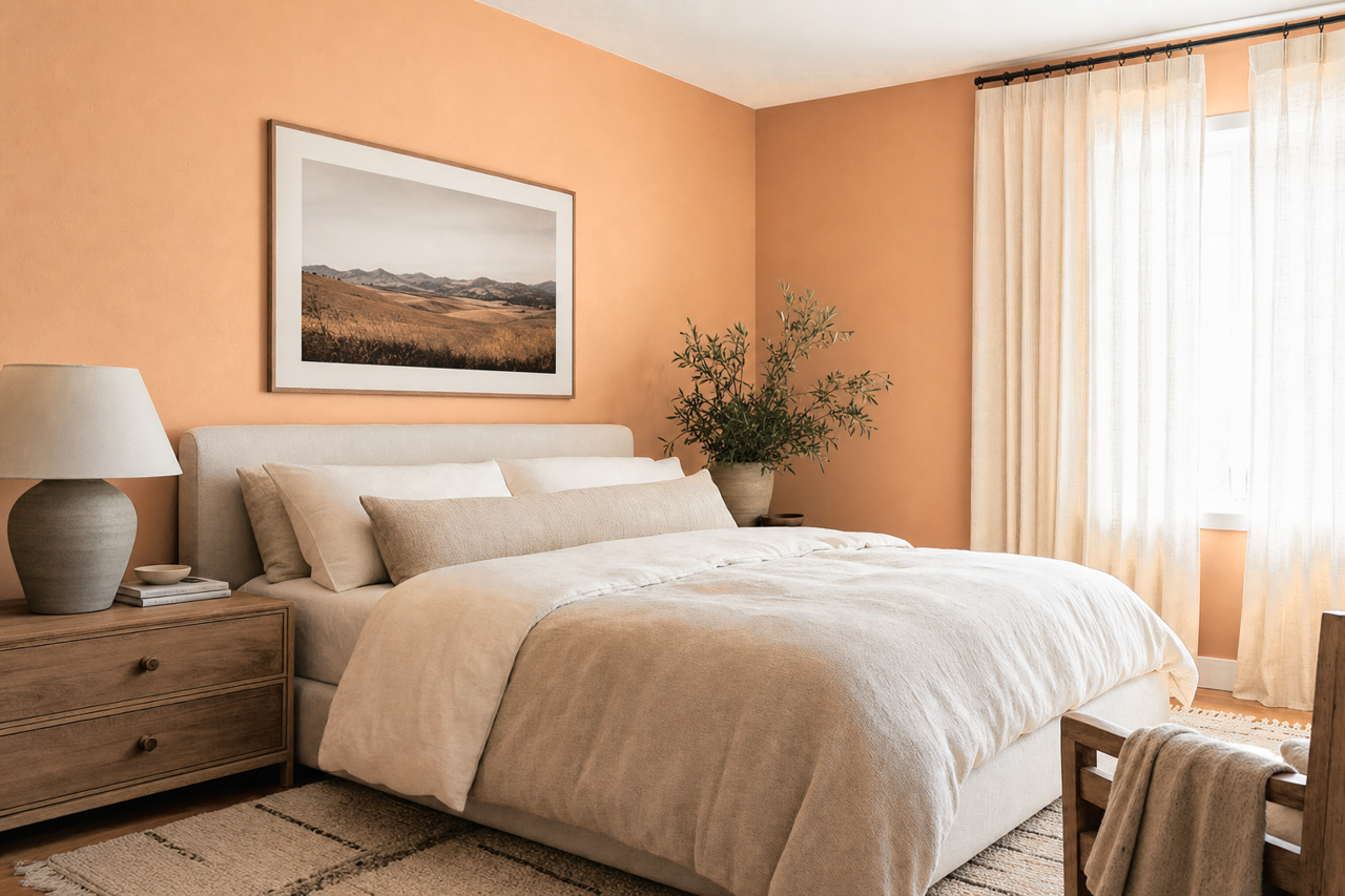 Sweet Cardamom by Valspar on interiors