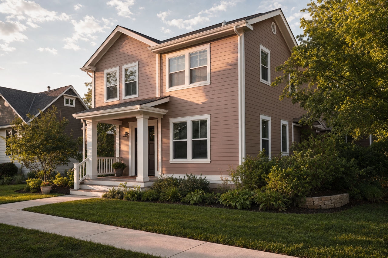 Chocolate Cheesecake by Valspar on exterior