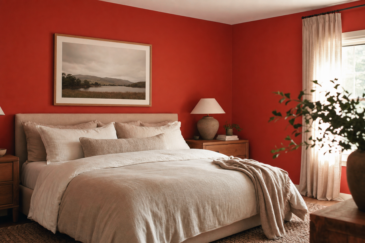 Smoldering by Benjamin Moore on interiors