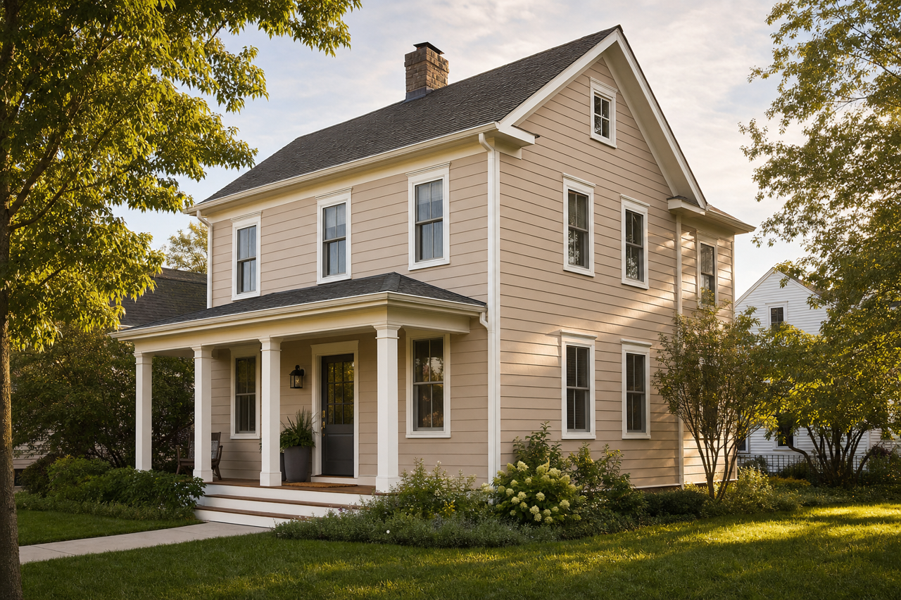 Timber Dust by Valspar on exterior