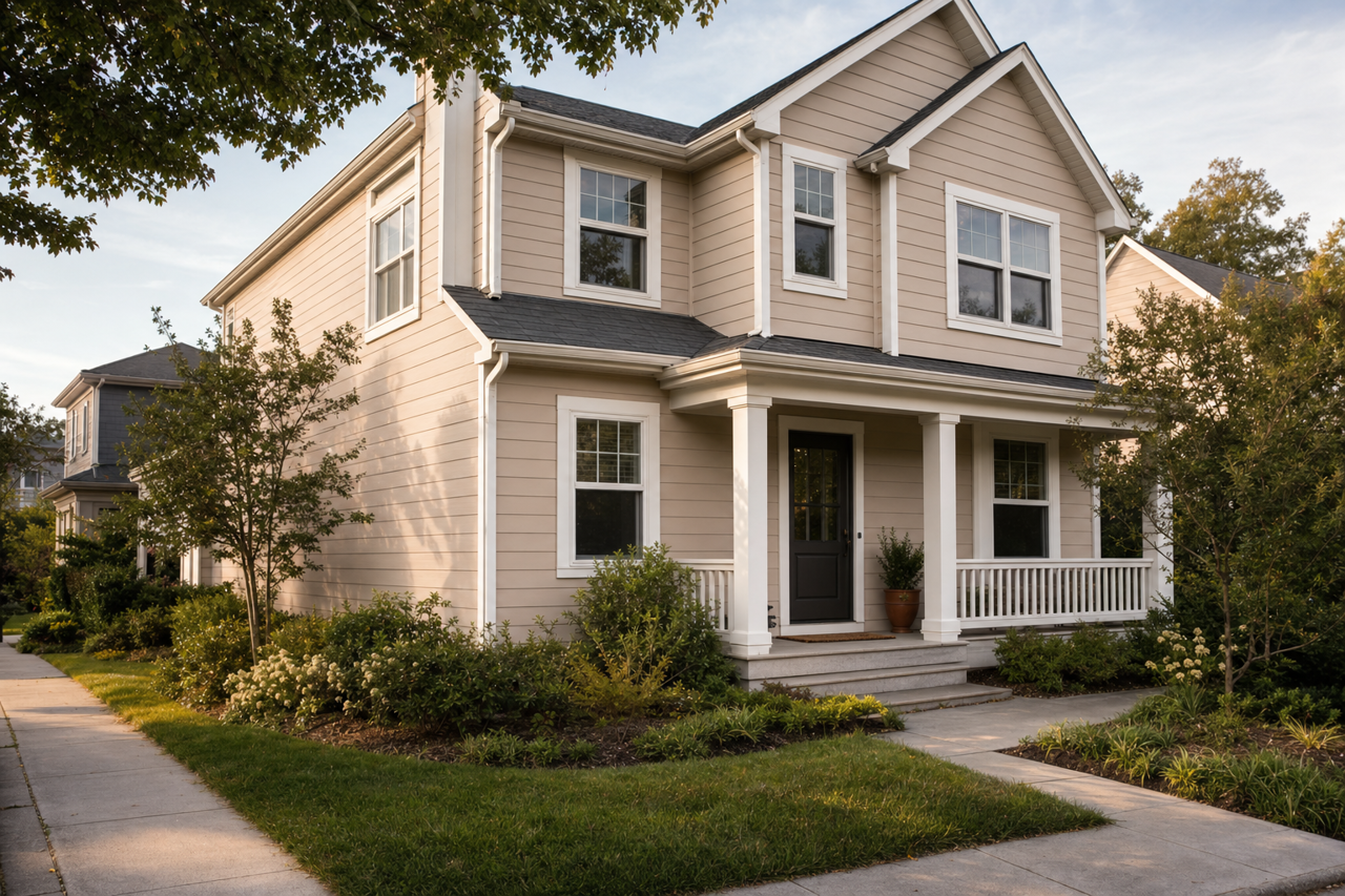 Clean Sweep by Valspar on exterior