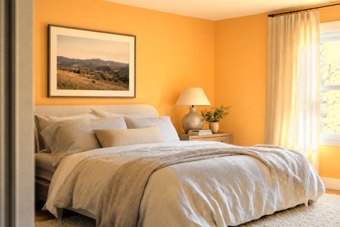 Orange Toffee by Valspar