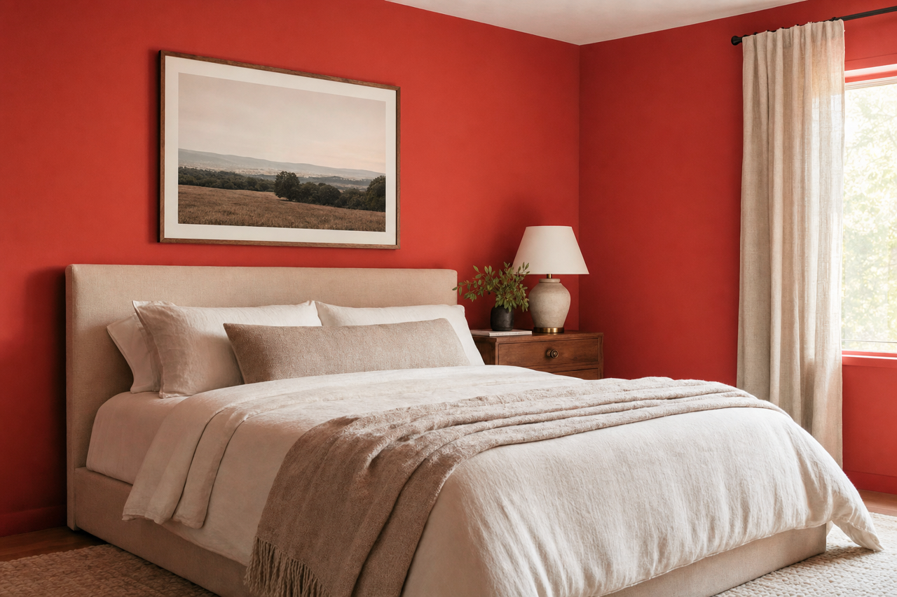 Shy by Benjamin Moore on interiors