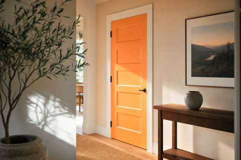 Brushed Orange by Valspar
