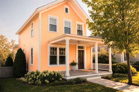Tangerine Cream by Valspar