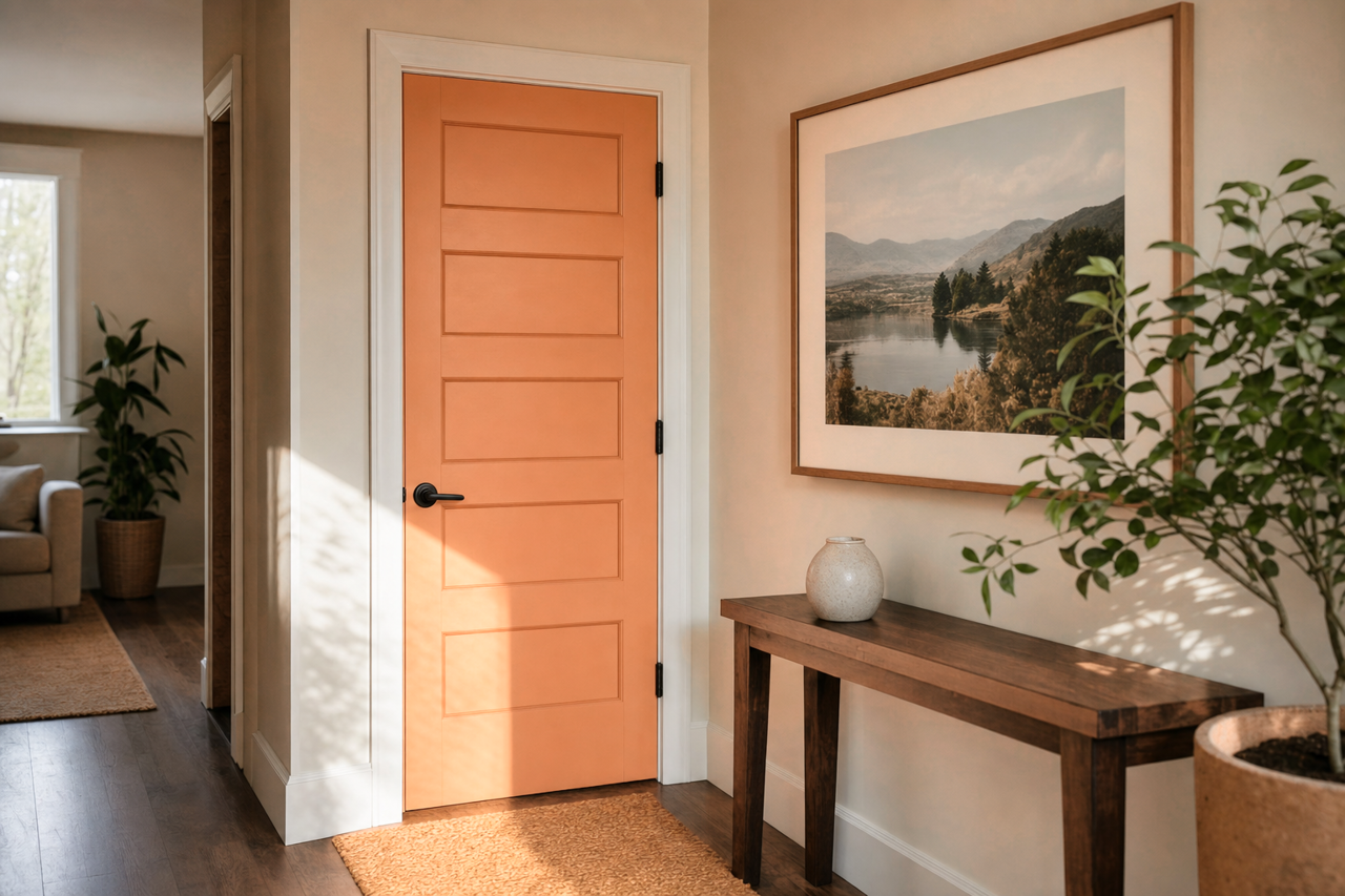 Longhorn by Valspar on interior-doors