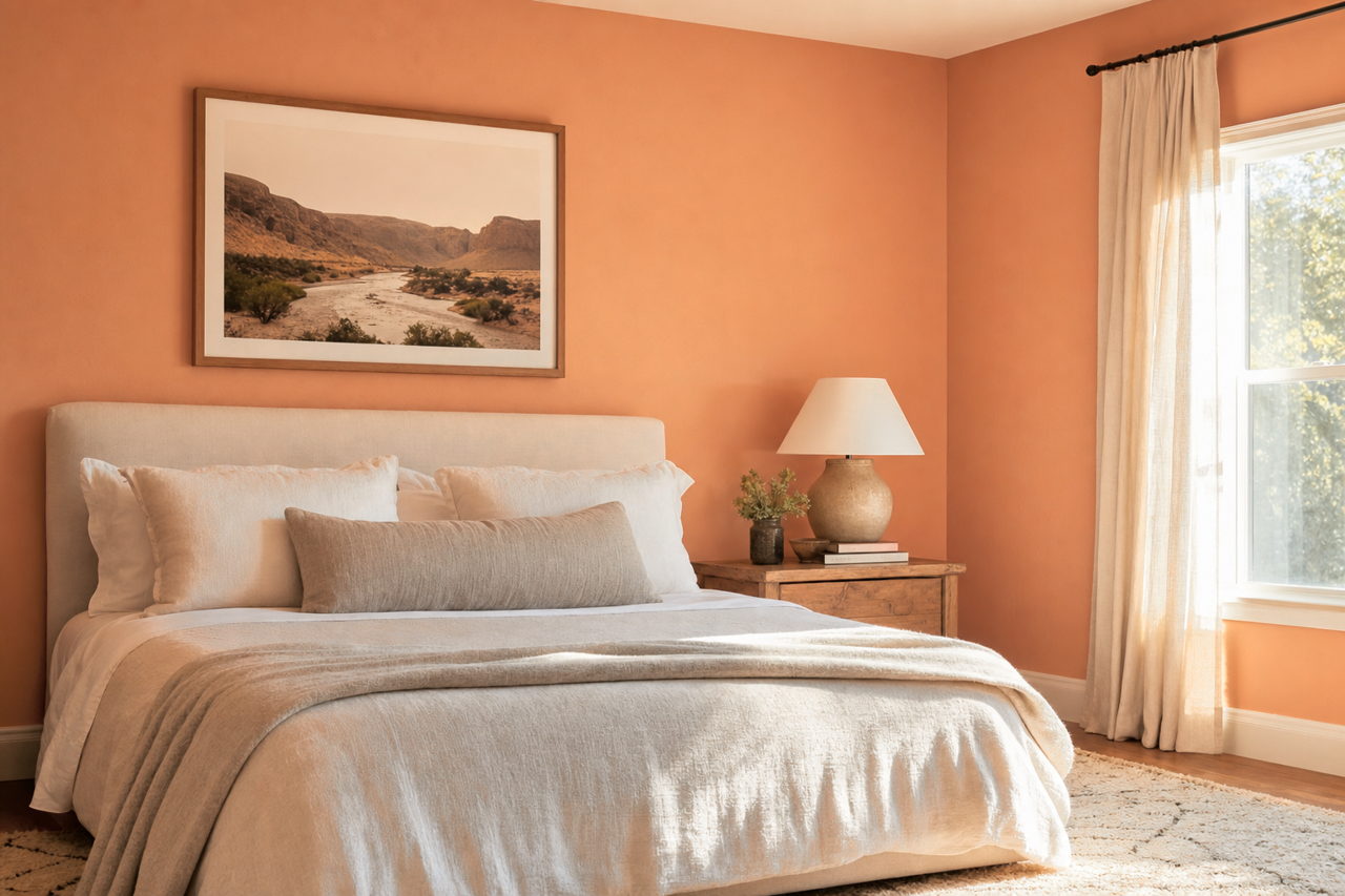 Longhorn by Valspar on interiors