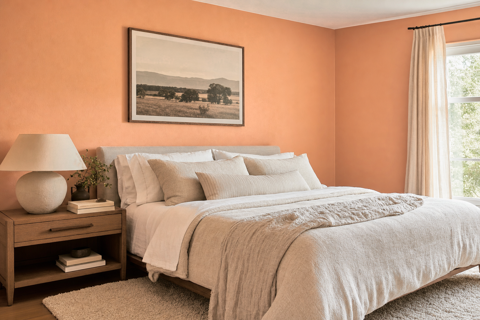 Peach Ice Cream by Valspar