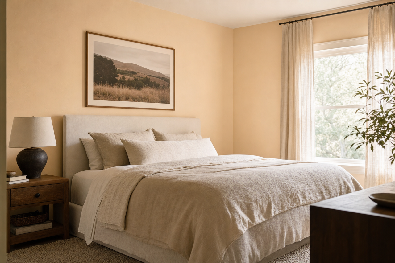 Sweet Sand by Valspar on interiors