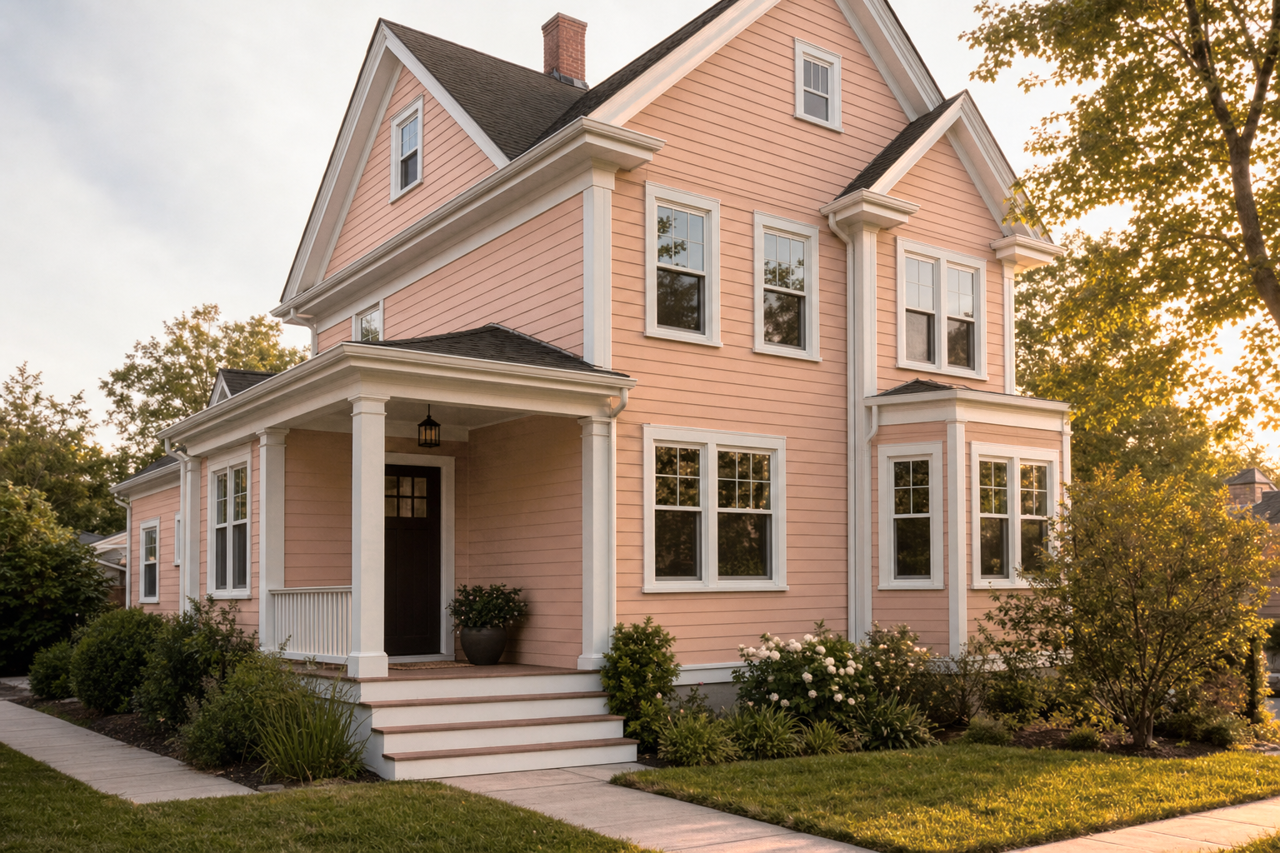 New Haven Clay by Valspar on exterior