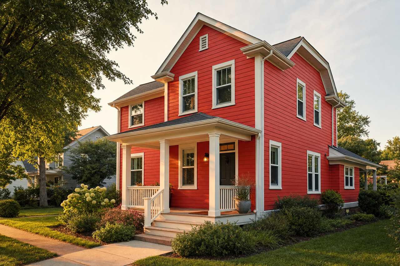 Ravishing by Benjamin Moore on exterior