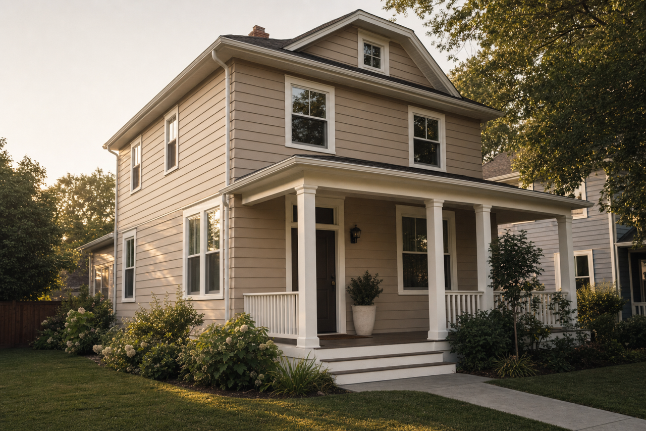 Mesa Tumbleweed by Valspar on exterior