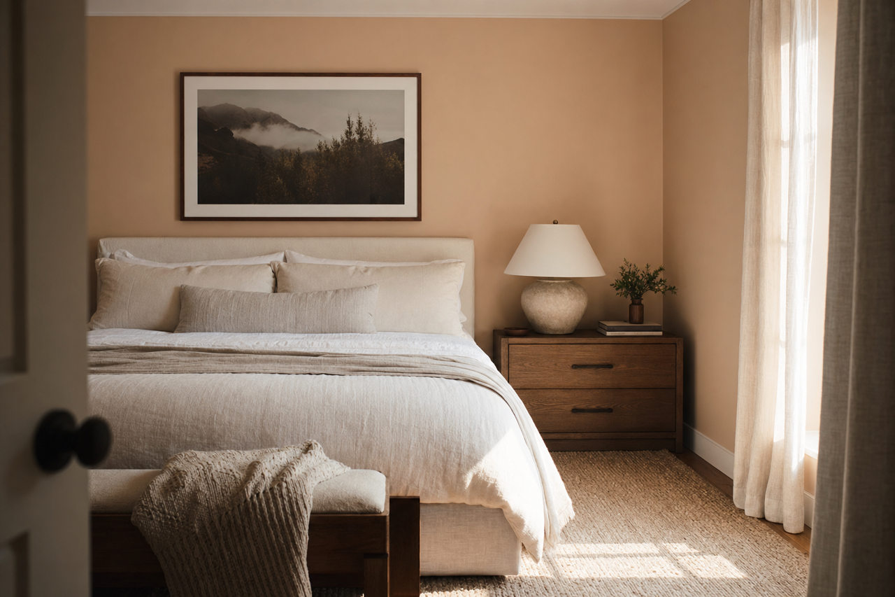 Mesa Tumbleweed by Valspar on interiors
