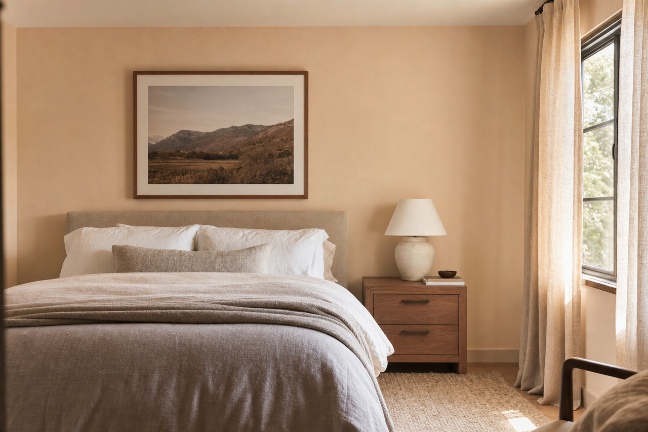 Desert Fortress by Valspar on interiors