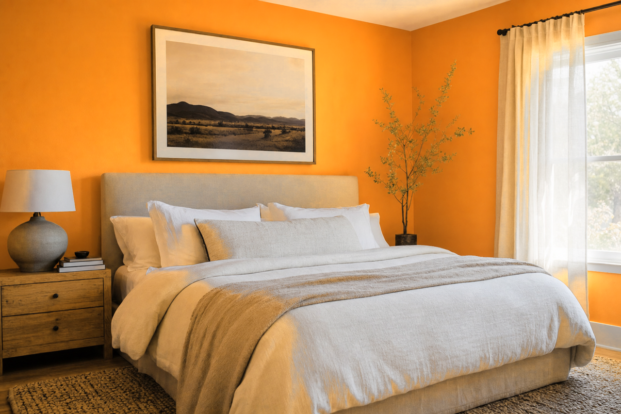 Monarch Wing by Valspar on interiors