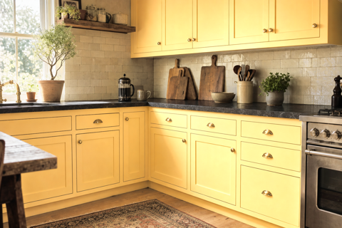 Butterscotch Cream by Valspar