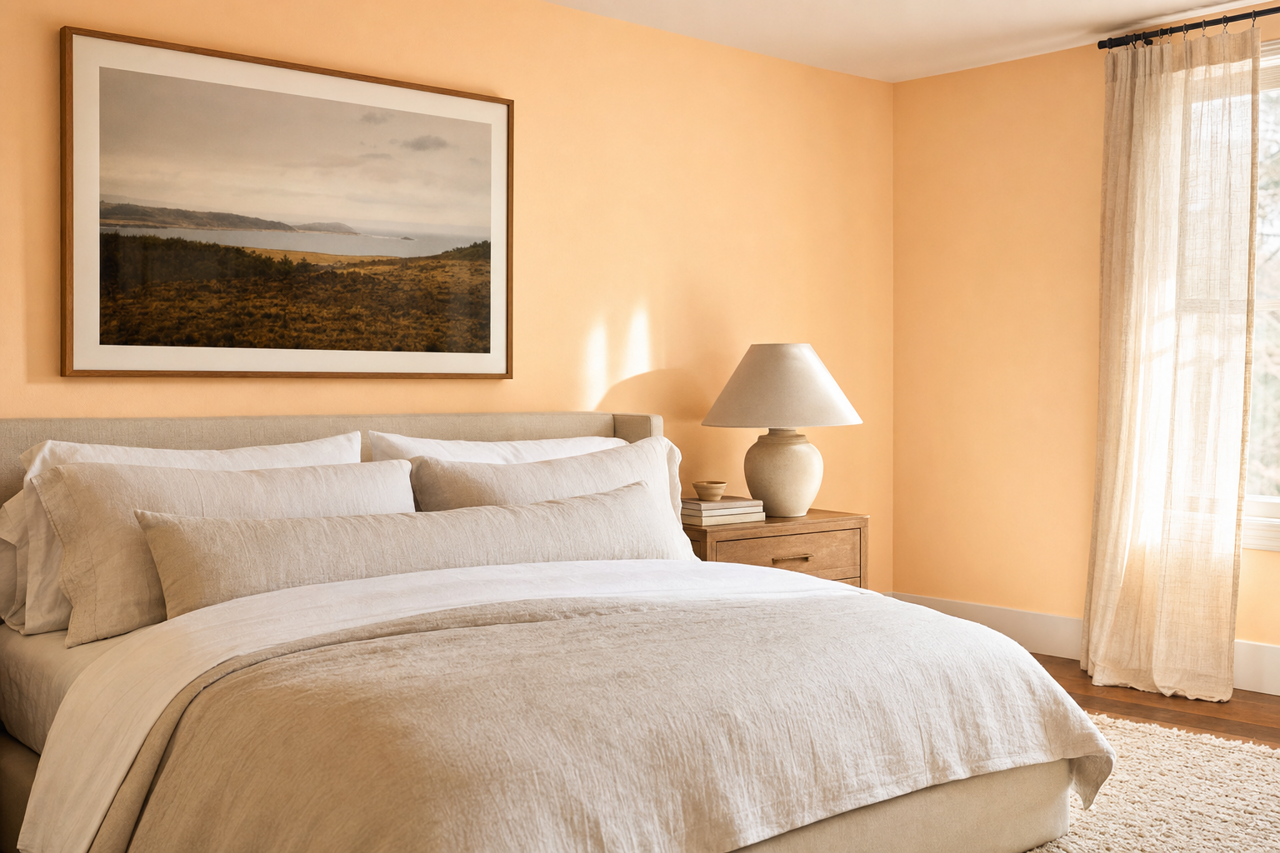 Almond Whip by Valspar on interiors
