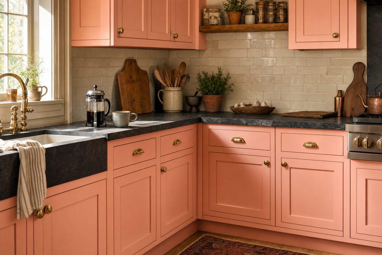 Little by Benjamin Moore on cabinets