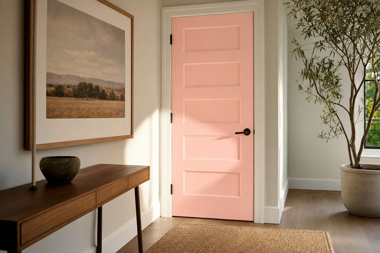 Little by Benjamin Moore on interior-doors