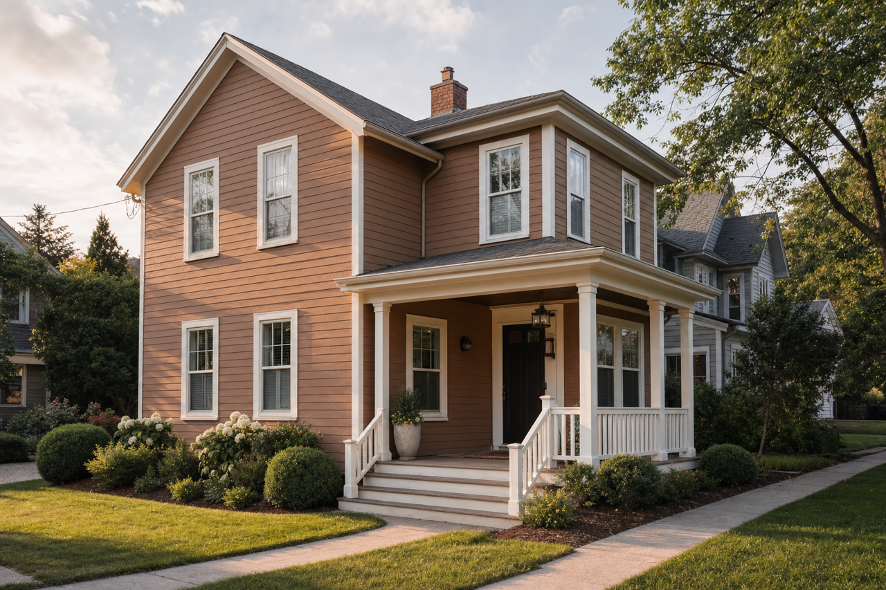 Standing Still by Valspar on exterior