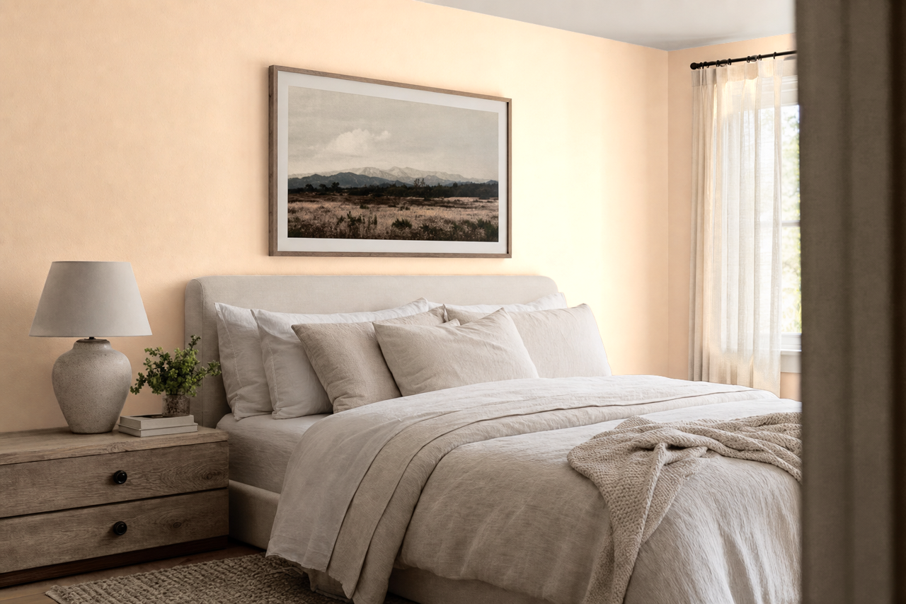 Strawberry Malt by Valspar on interiors