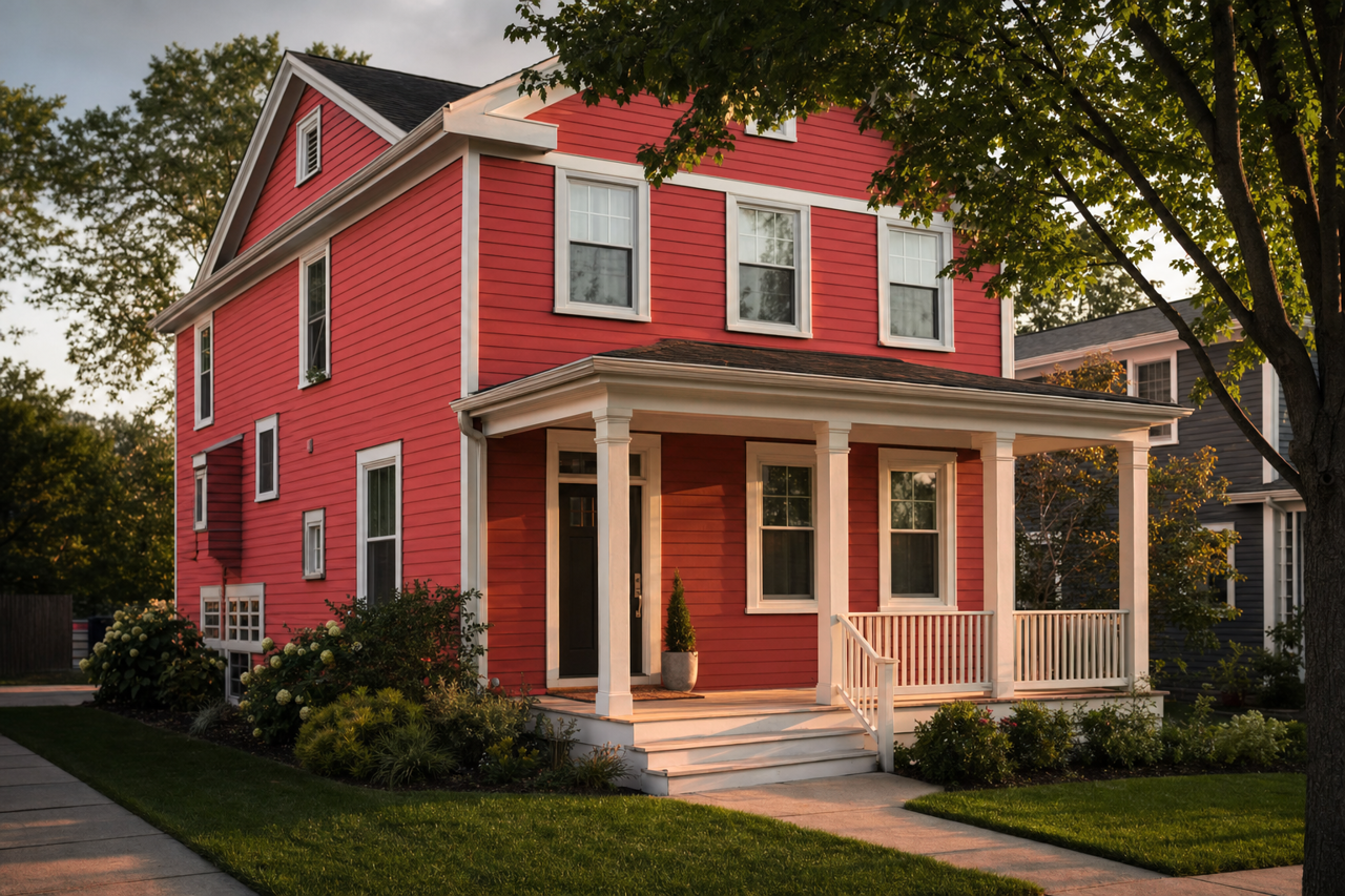Lovely Love Song by Valspar on exterior