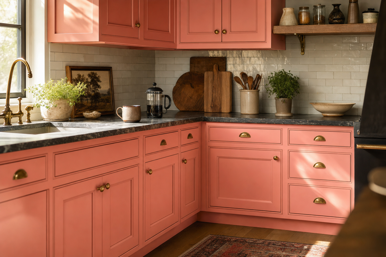 Fashion by Benjamin Moore on cabinets