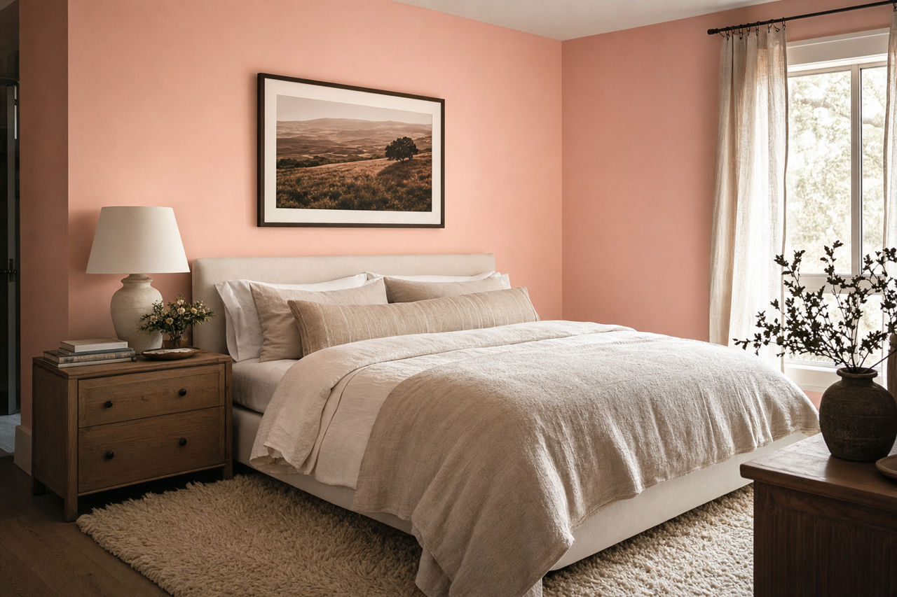 Powder by Benjamin Moore on interiors