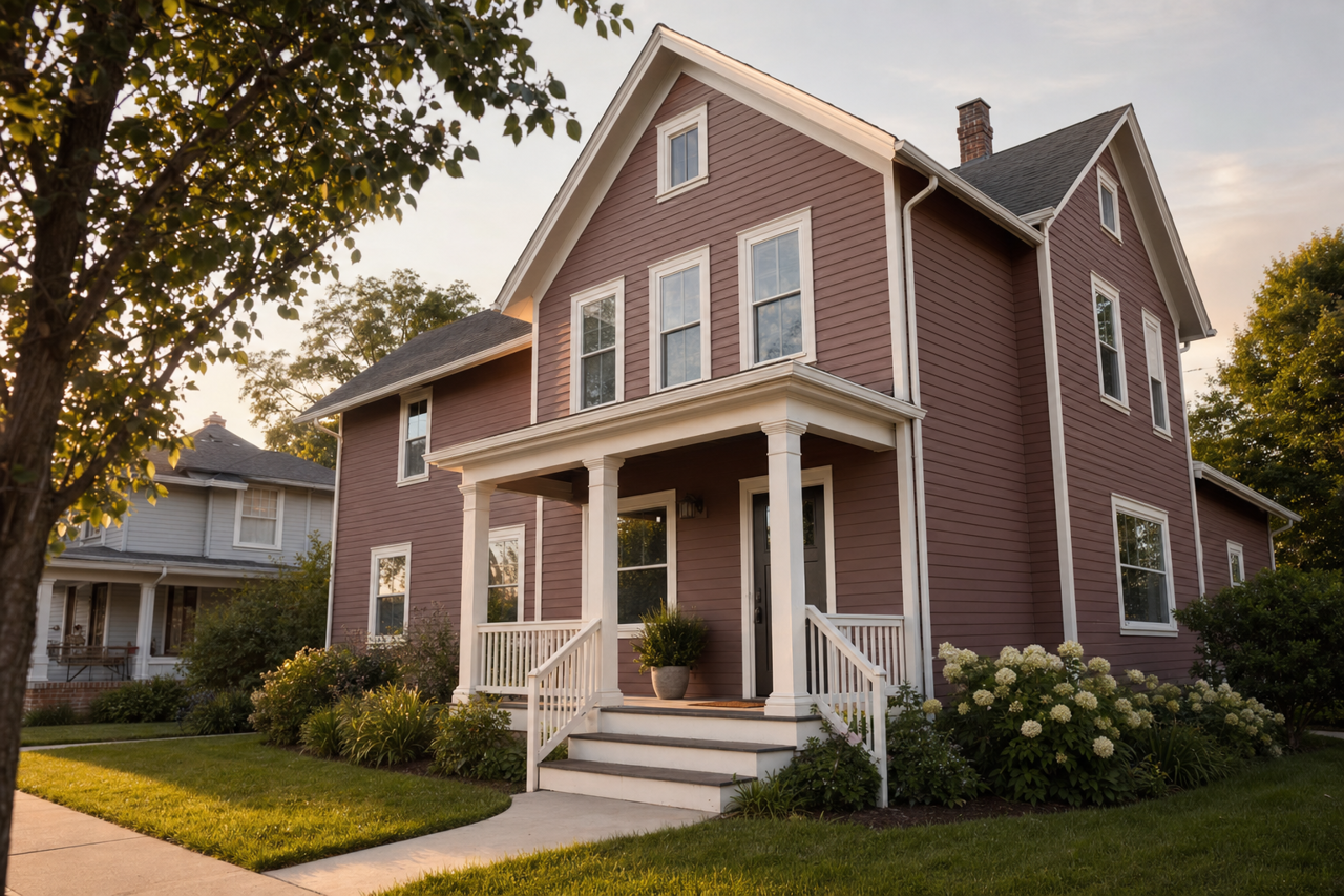 Western Clay by Valspar on exterior