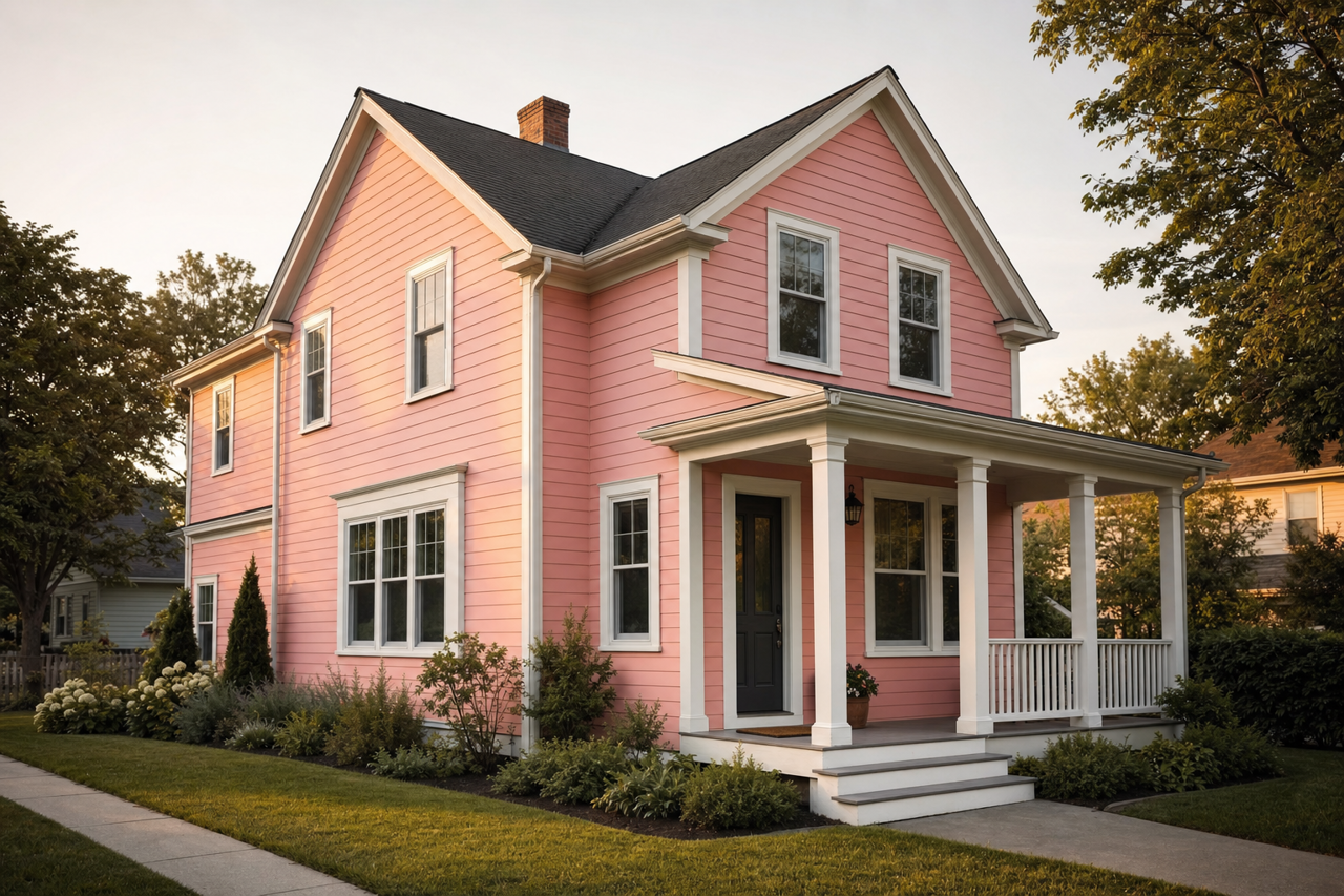 Dawn by Benjamin Moore on exterior