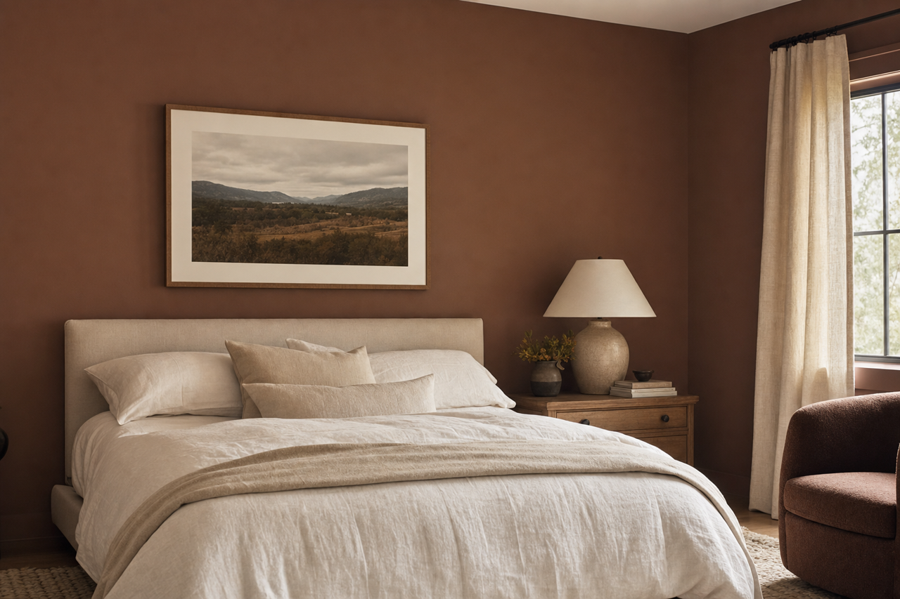 Gardener's Soil by Valspar on interiors