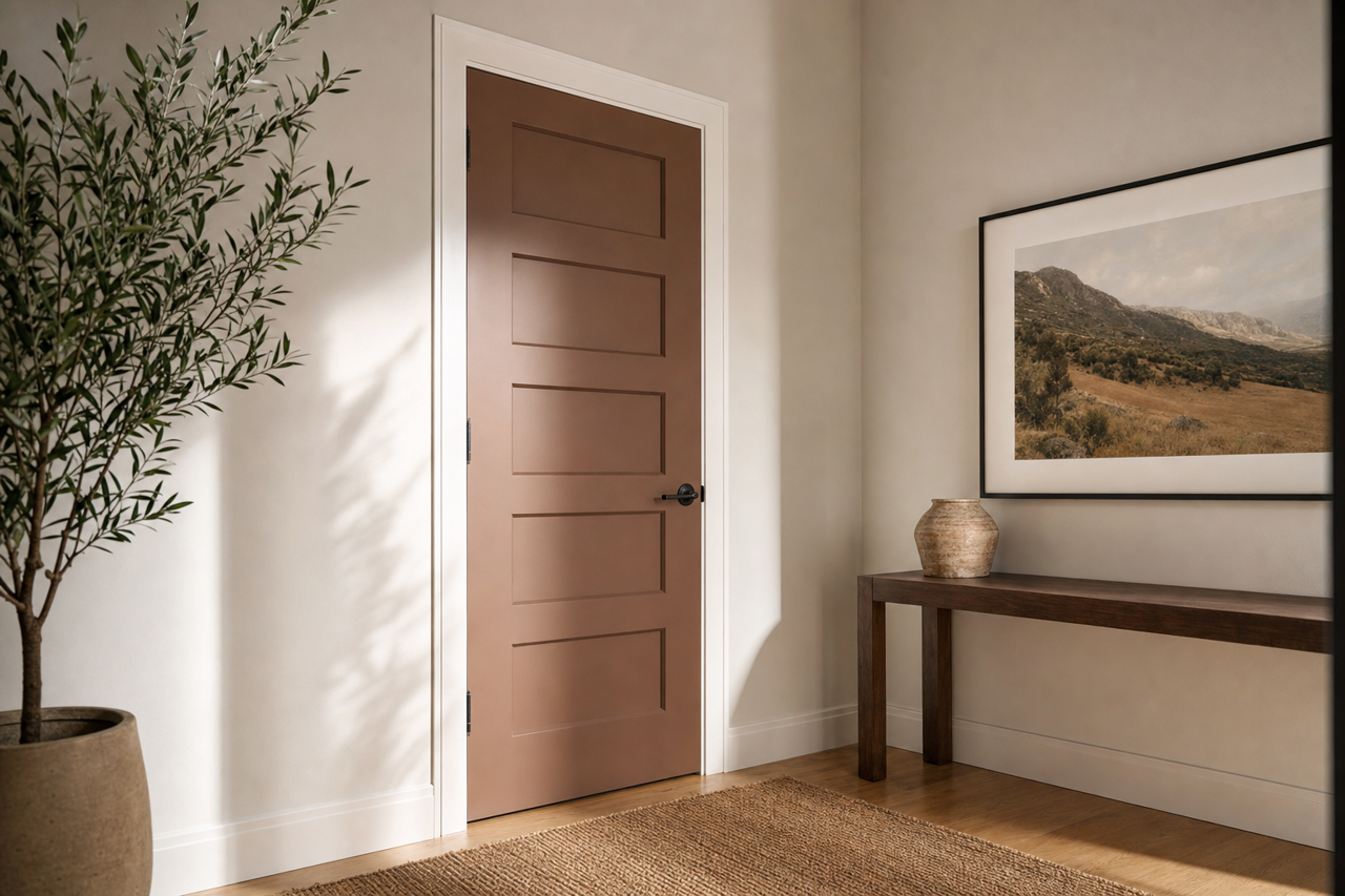 Cabin Plank by Valspar on interior-doors