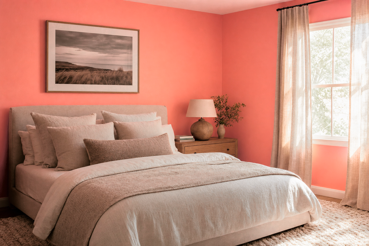 Old by Benjamin Moore on interiors