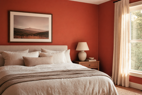Crimson Glow by Valspar