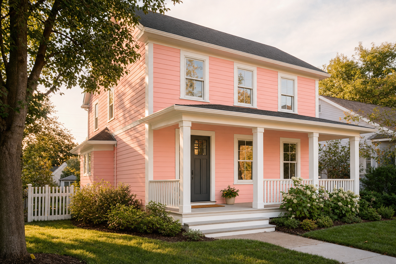 Mixed by Benjamin Moore on exterior