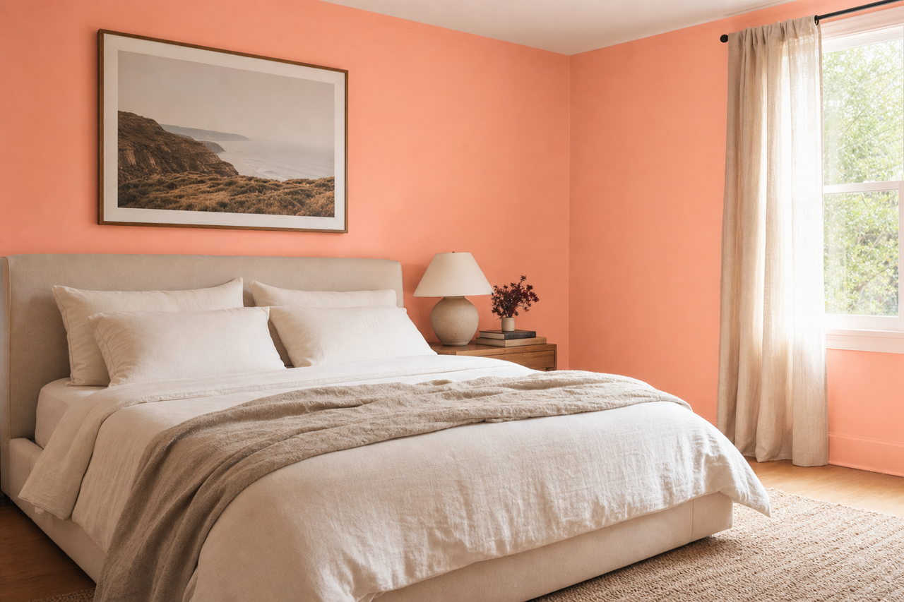 Mixed by Benjamin Moore on interiors