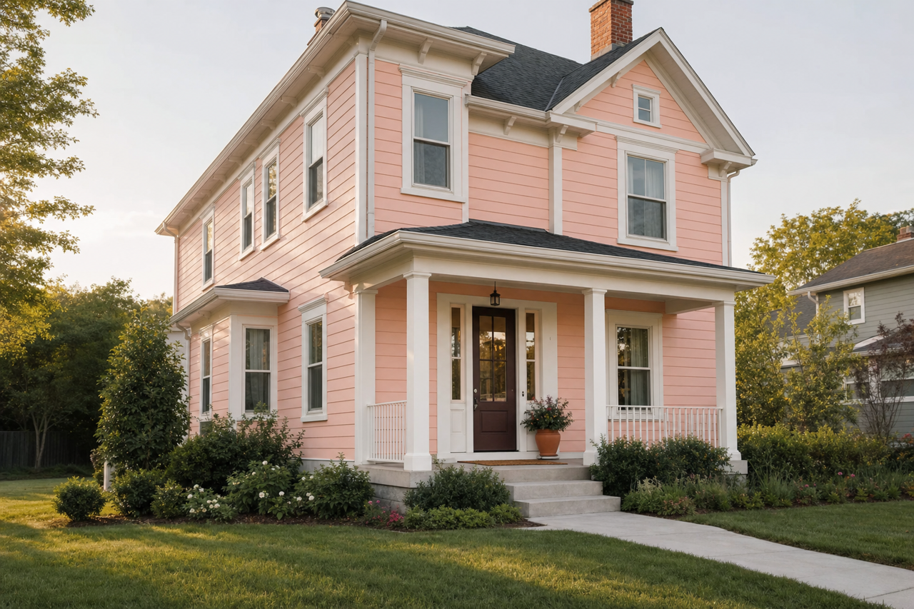 Springy by Benjamin Moore on exterior