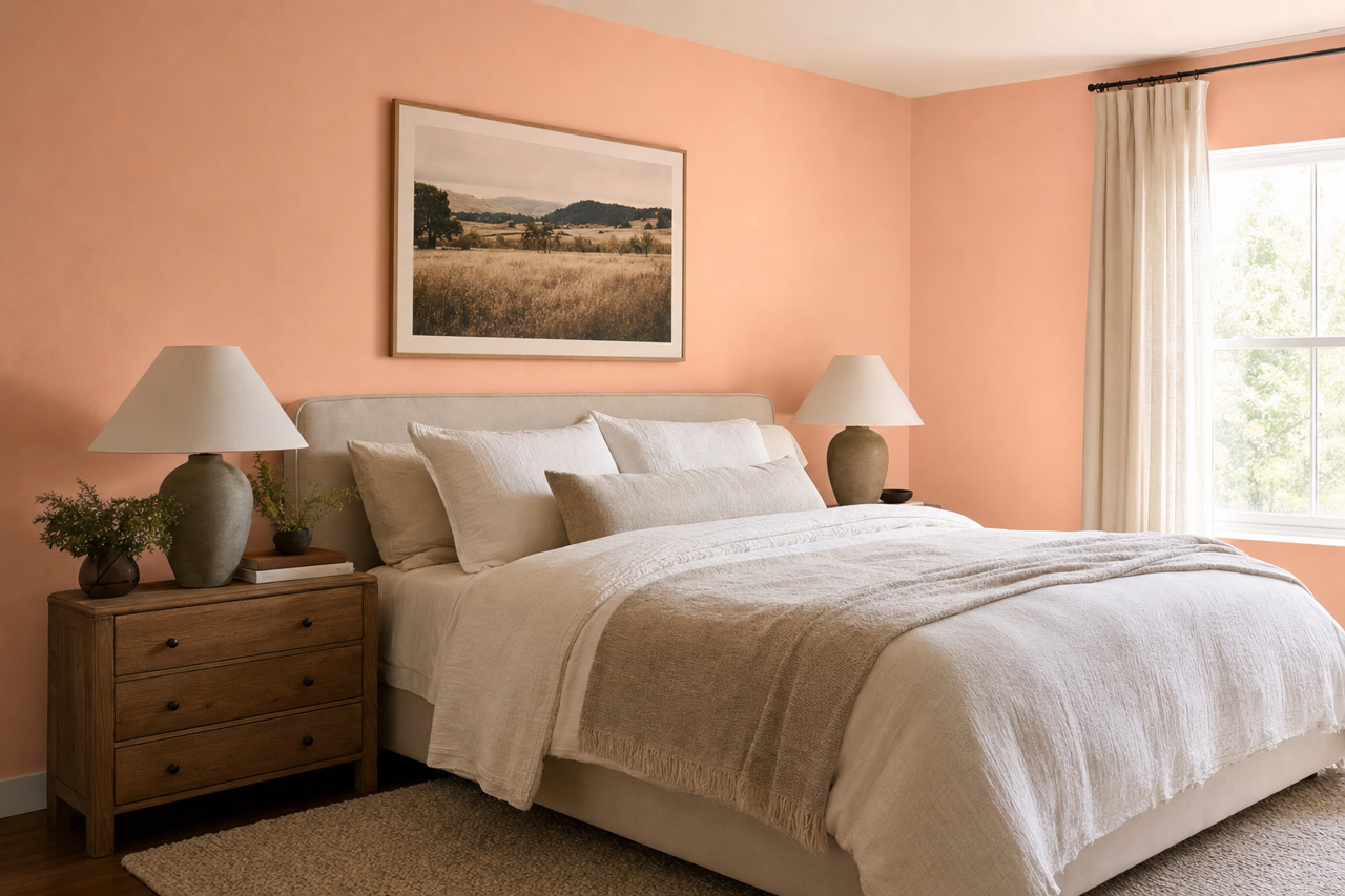 Light by Benjamin Moore on interiors