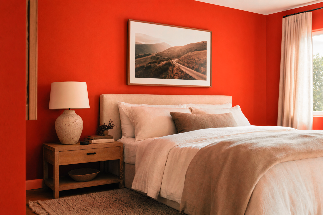 Tawny by Benjamin Moore on interiors