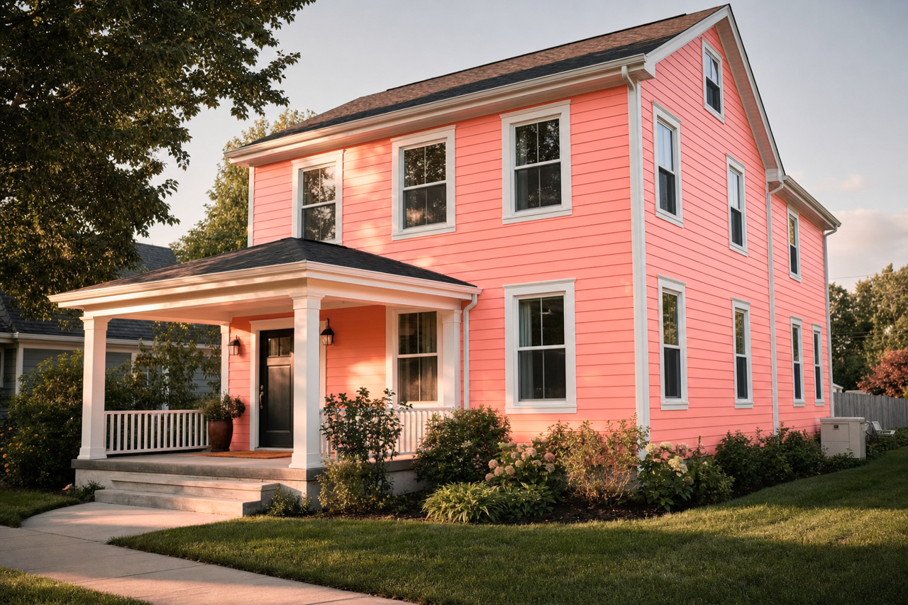 Summer by Benjamin Moore on exterior