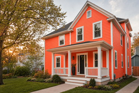 Orange by Benjamin Moore
