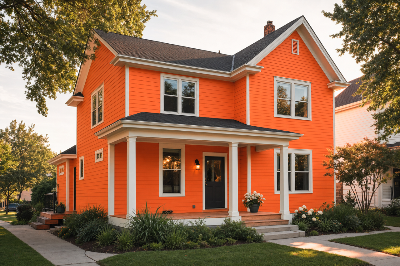 Rumba by Benjamin Moore on exterior
