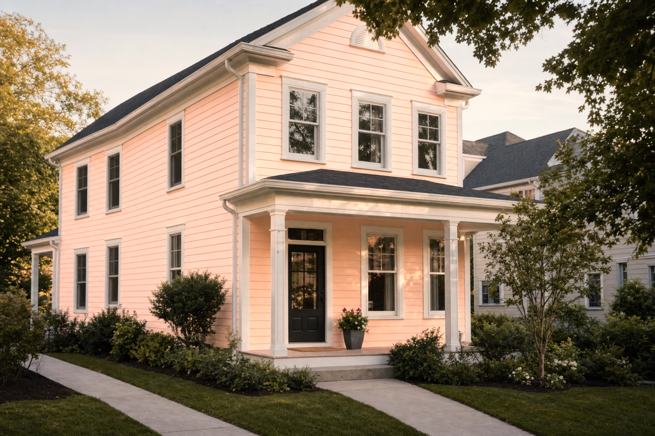 Springtime by Benjamin Moore on exterior