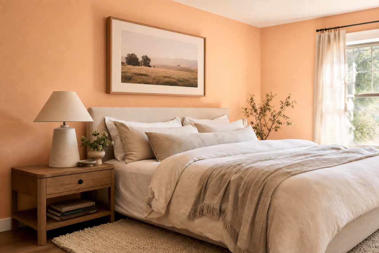 Whispering by Benjamin Moore on interiors