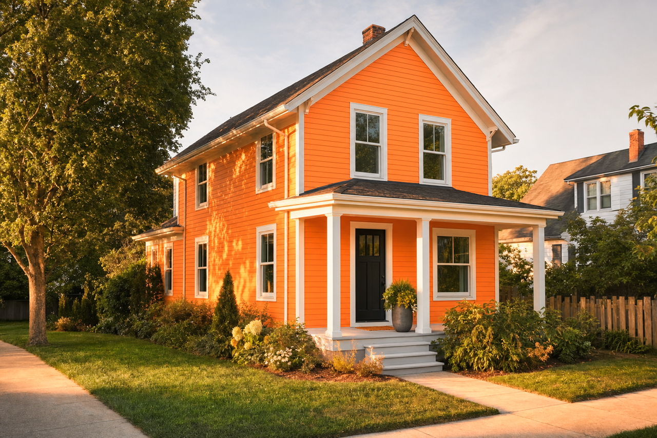 Calypso by Benjamin Moore on exterior