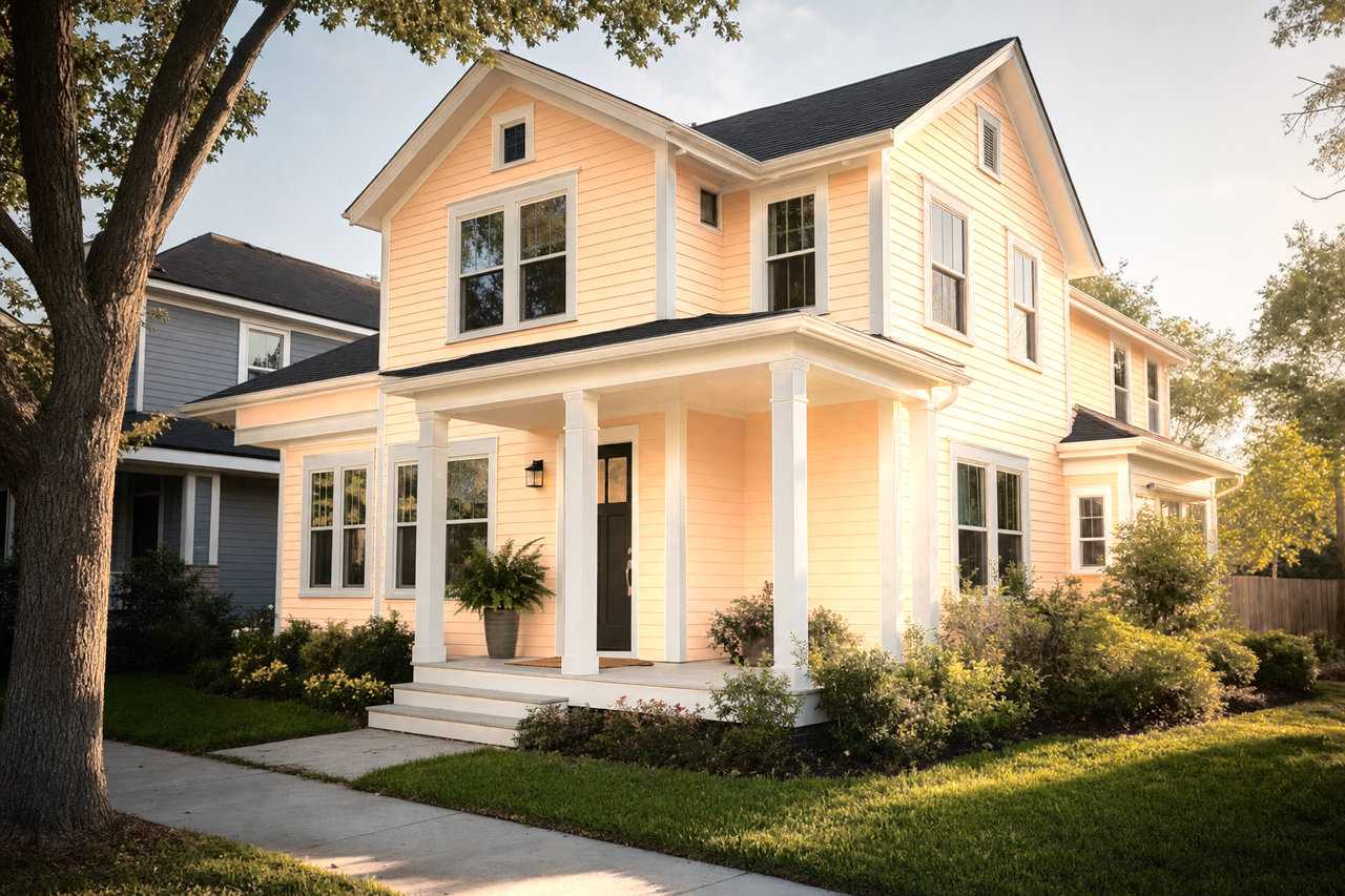 Funky by Benjamin Moore on exterior
